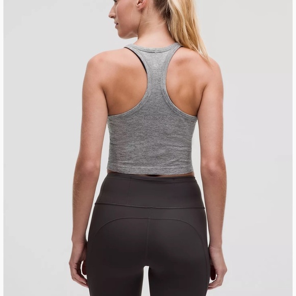 Lululemon Gray Sleeveless Tank Top sz 8 - Picture 5 of 10